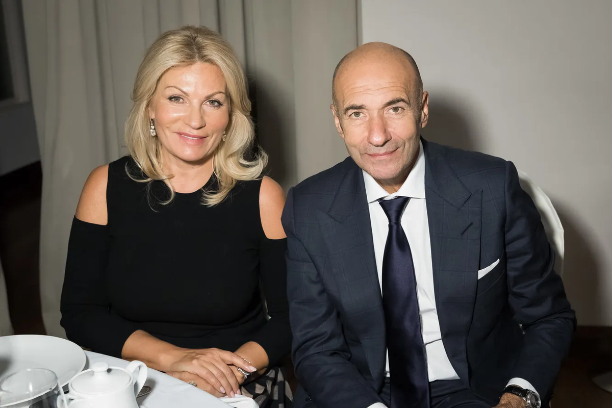    Игорь Крутой с сестрой Аллой