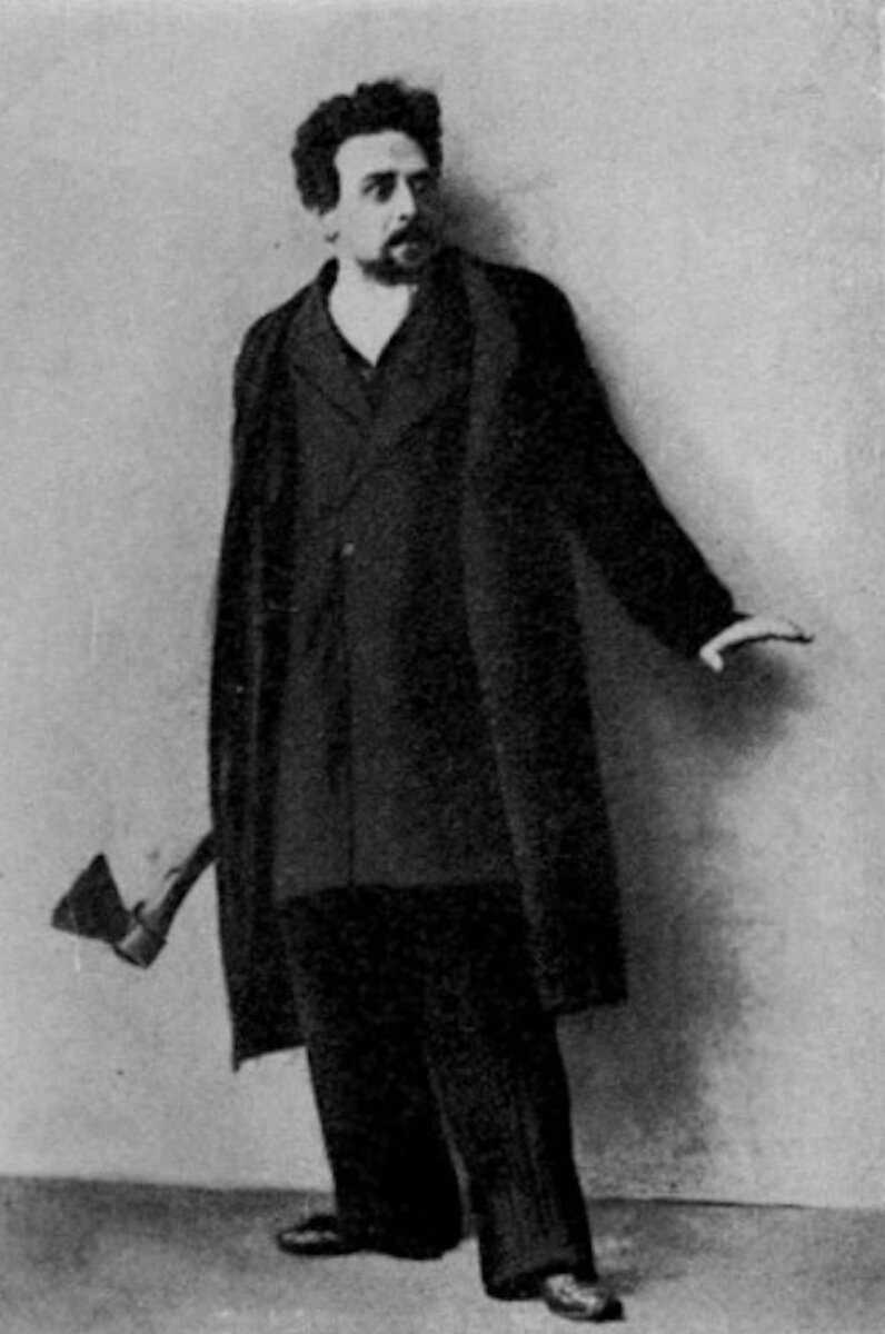    Павел Орленев в роли Родиона Раскольникова. Фото: Public Domain