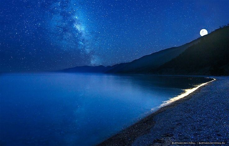 ночной Байкал