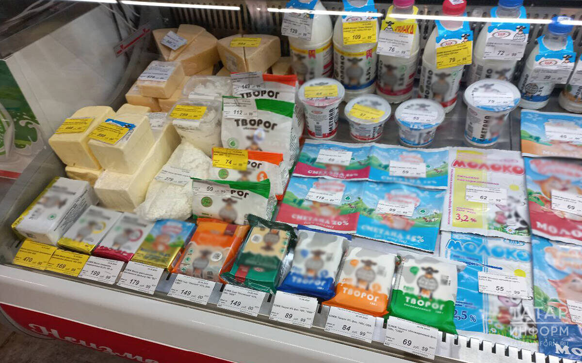 ​В Татарстане средняя цена на сливочное масло существенно ниже, чем в целом по России. Фото: © Надежда Гордеева / «Татар-информ»