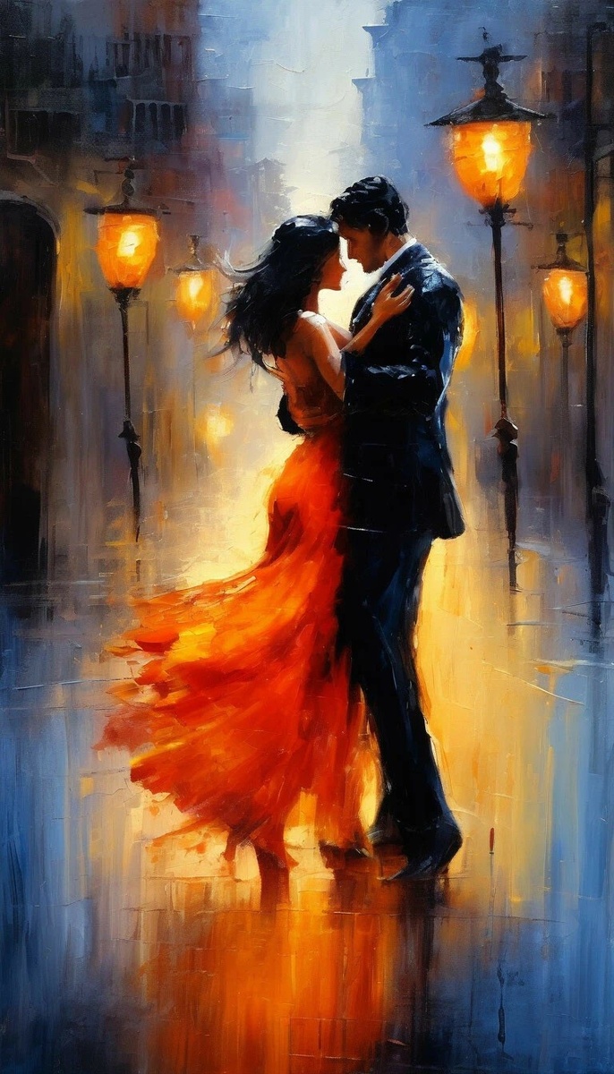 Это мы с женой танцуем под самую нежную музыку на Земле