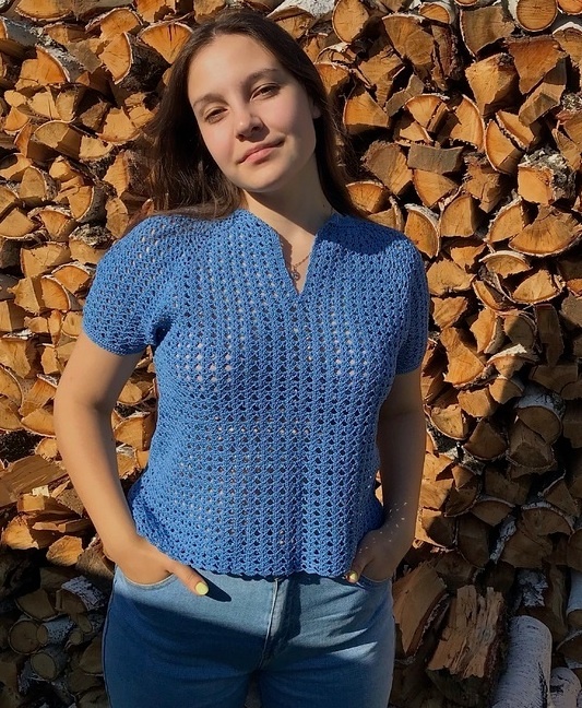 Футболка на дочери