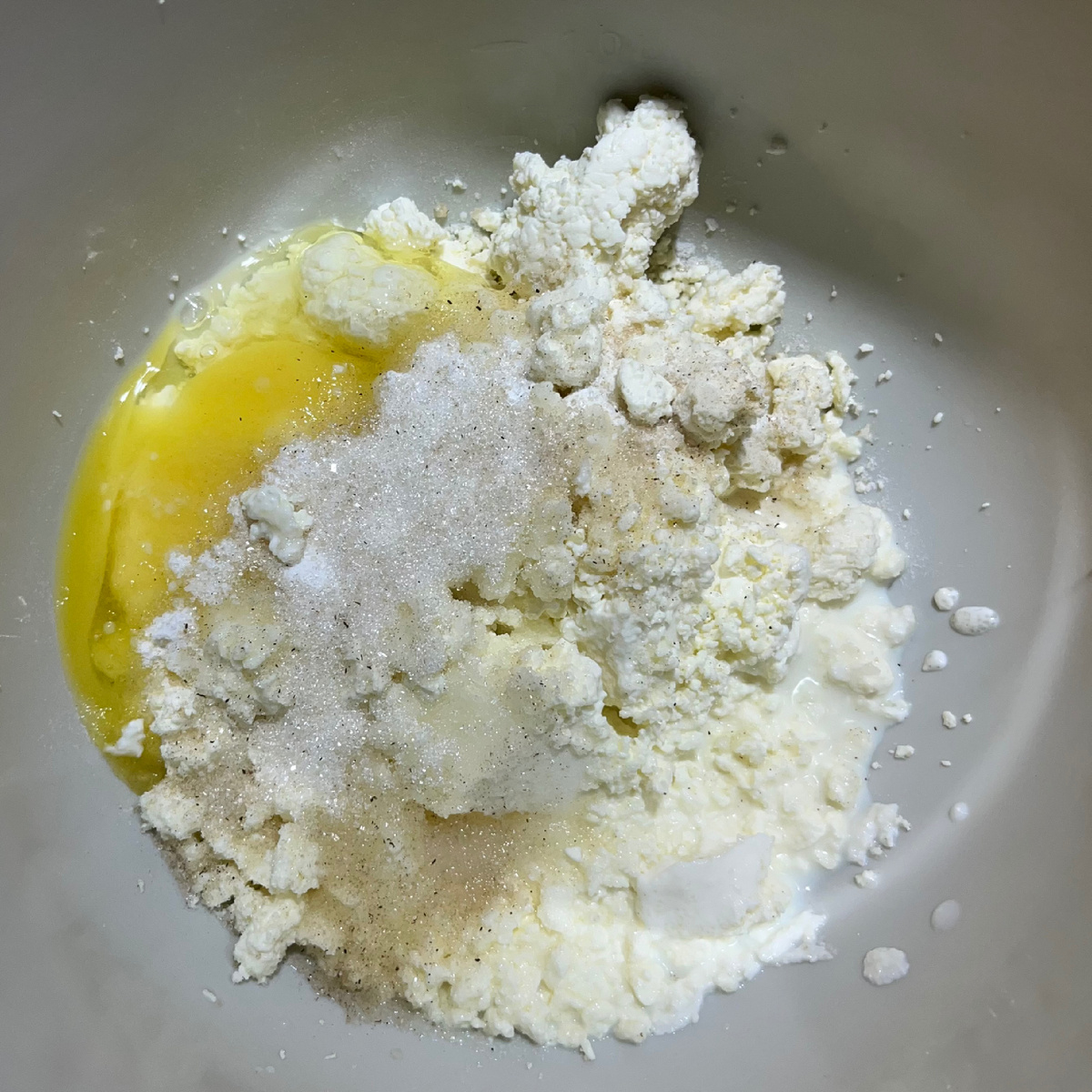 Ингредиенты слоя чизкейк