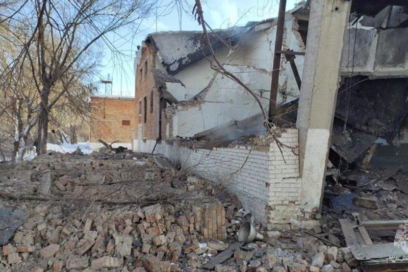    ГУ МЧС по Оренбургской области / Во время взрыва на насосной станции погибли два человека