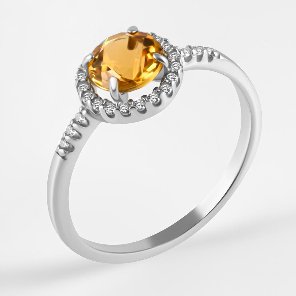 Серебряное кольцо с цитринами и фианитами
Инталия
Код: 000-386927