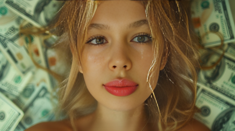    Дарья Зотеева и деньги. Коллаж Царьграда