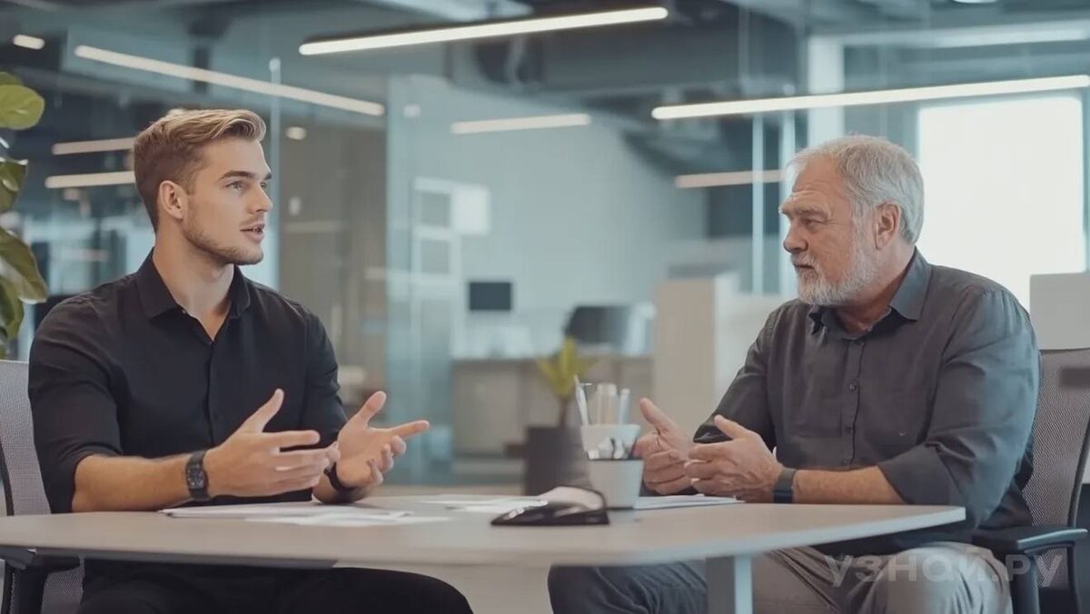     Мужчина проходит собеседование на работу © Фото: uznay.ru