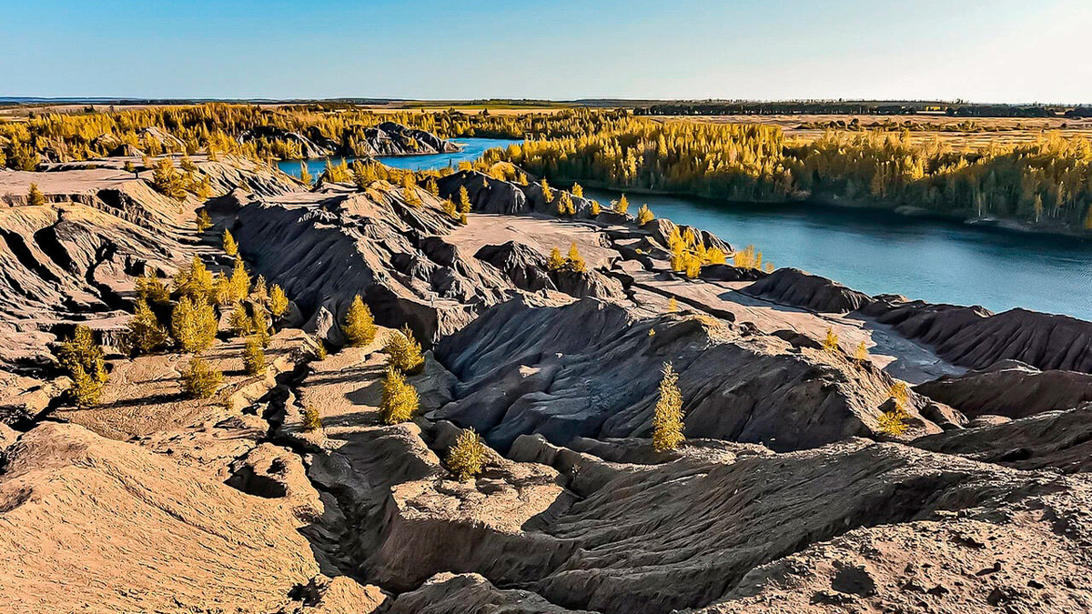 В окрестностях Тулы много природных достопримечательностей, например Романцевские горы, где очень красиво в любое время года, а летом можно искупаться и позагорать. Фото: Александр Гурьянов / Яндекс Карты
