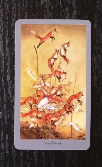 Карту дня смотрим на колоде таро "Долина миражей"