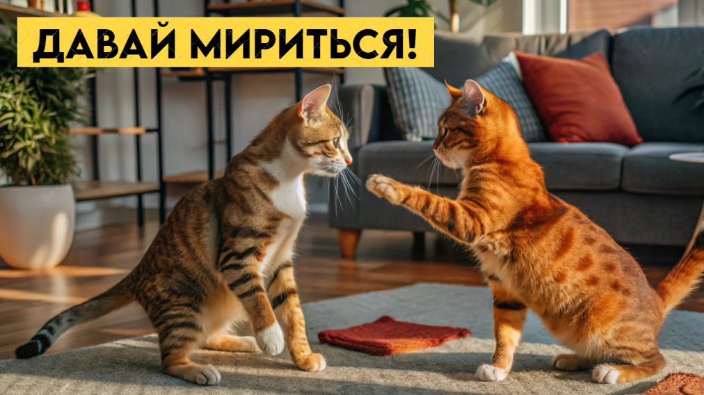 Пошаговое руководство по налаживанию межкошачьих отношений