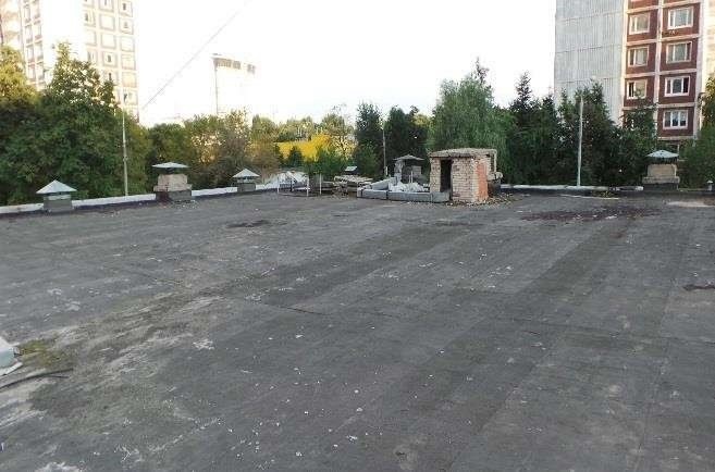 На фото: Кровля ПАО «МОЭК» Центральный тепловой пункт в г. Москва