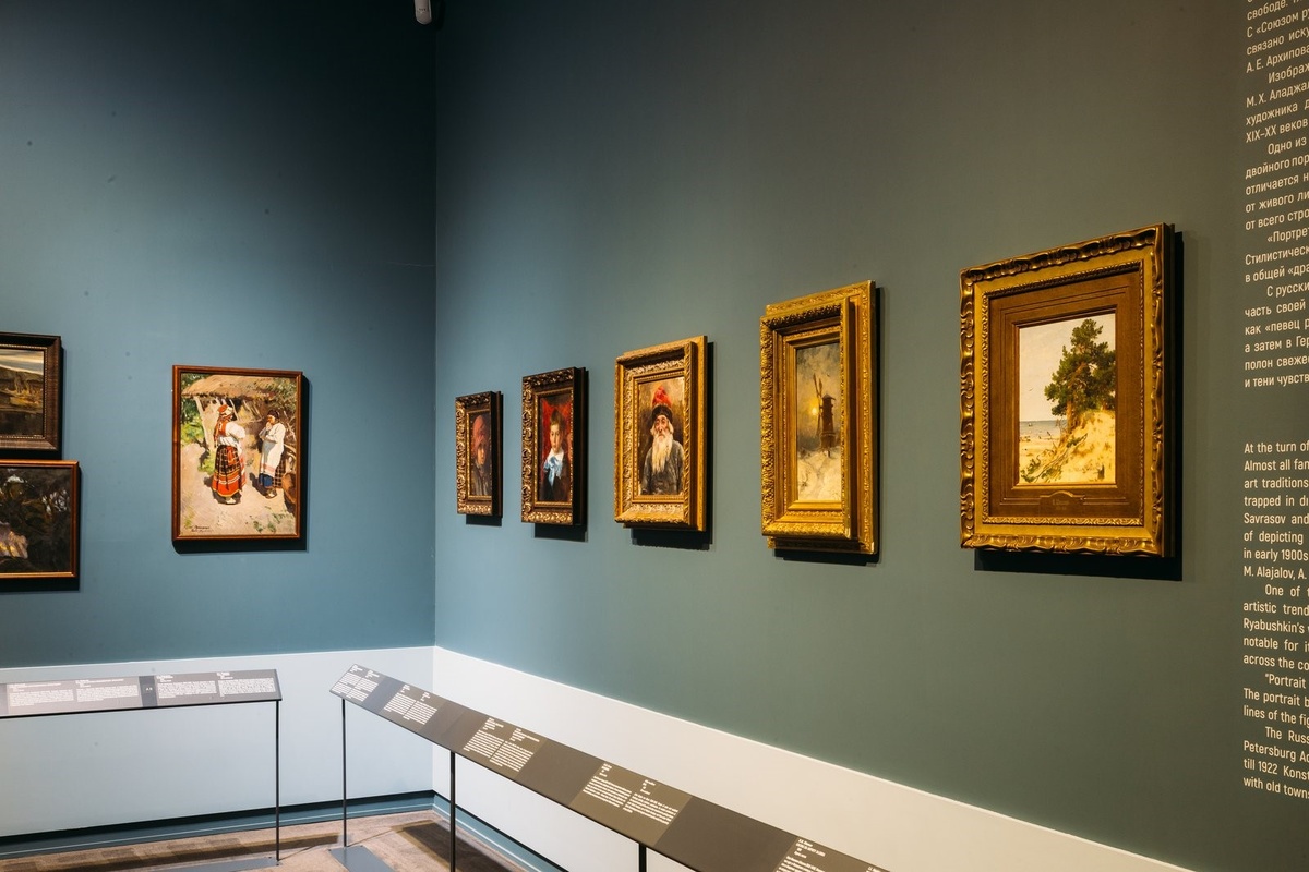 В разделе «Русское церковное и светское искусство XVI-начала XX века» постоянной экспозиции музея «Новый Иерусалим» представлена работа Шишкина «Сосны на берегу залива».