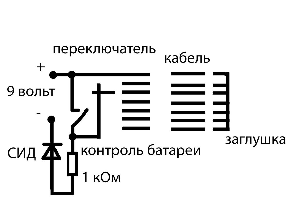 приставка для проверки кабеля и датчика М-127