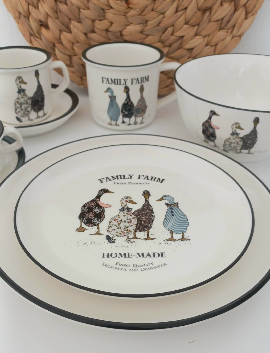 Милая посуда с милыми Гусиками 💙