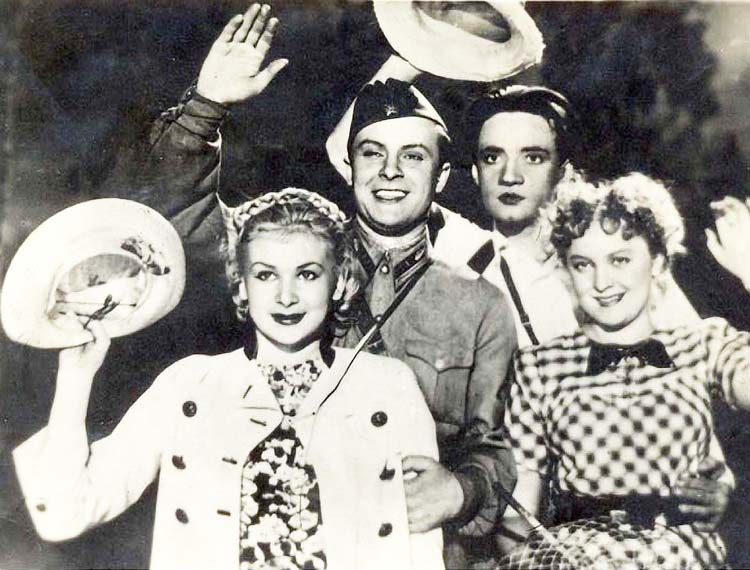 Валентина Серова в фильме «Сердца четырех», 1941