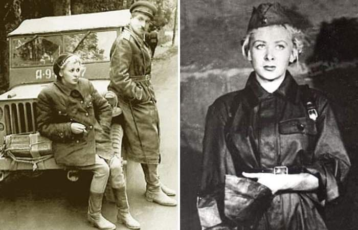 Валентина Серова и Константин Симонов в военные годы