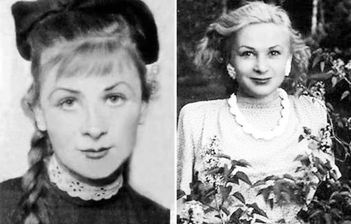 Валентина Серова в молодости
