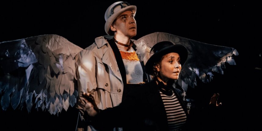    Курица и Лебедь (актёры Анастасия Овсянникова и Александр Лозицкий).vk.com/kukfo