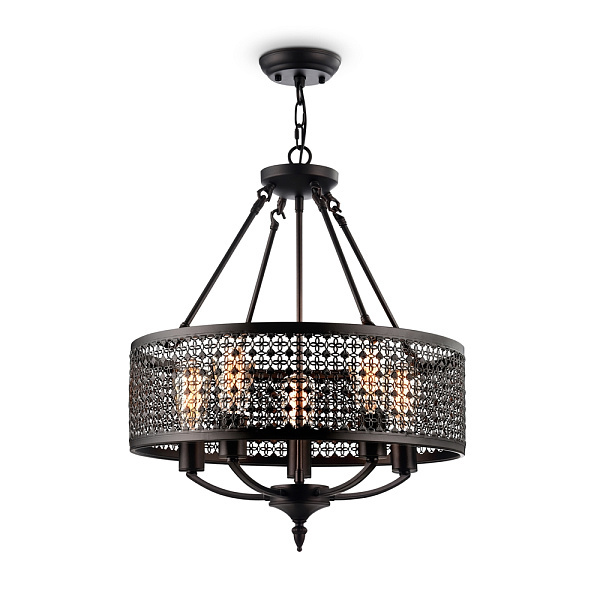 Люстра Freya Conte FR4166-PL-05C-BL. Фото: freya-light.com