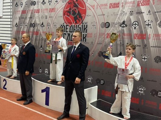    Каратист из Суворовского завоевал бронзу на турнире «Медный всадник» //Фото Олег Захаров