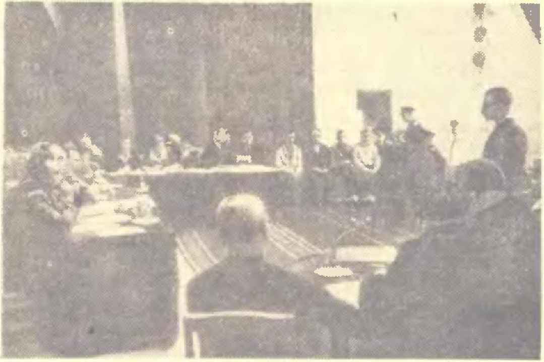 Заседание суда.