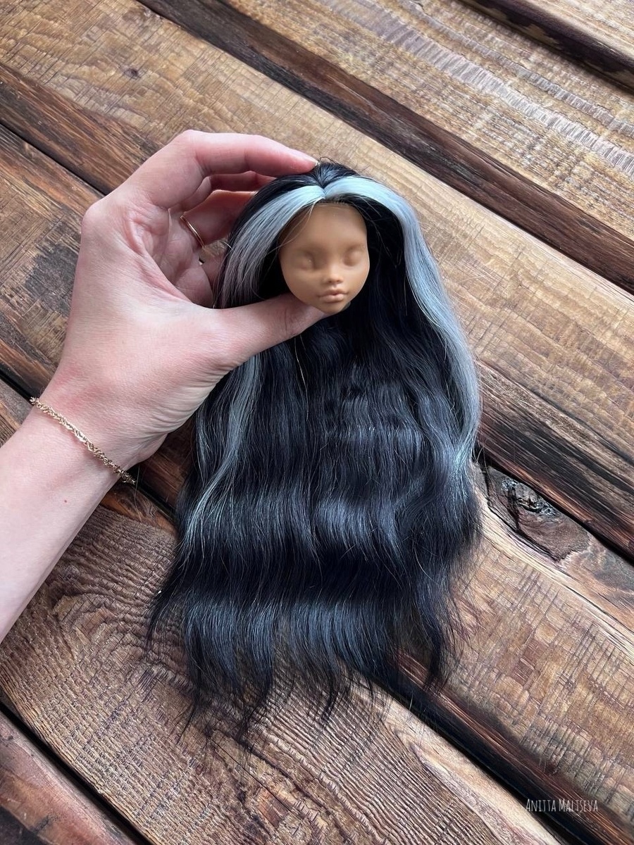 Новые волосы куклы