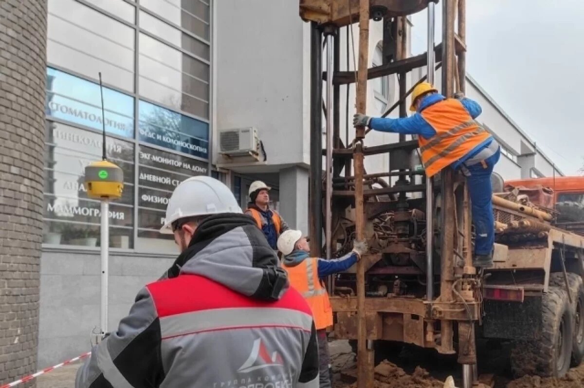    Геомониторинг проводят на стройплощадке метро на Горького в Нижнем