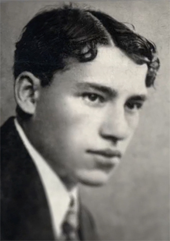 Исаак Дунаевский в молодости