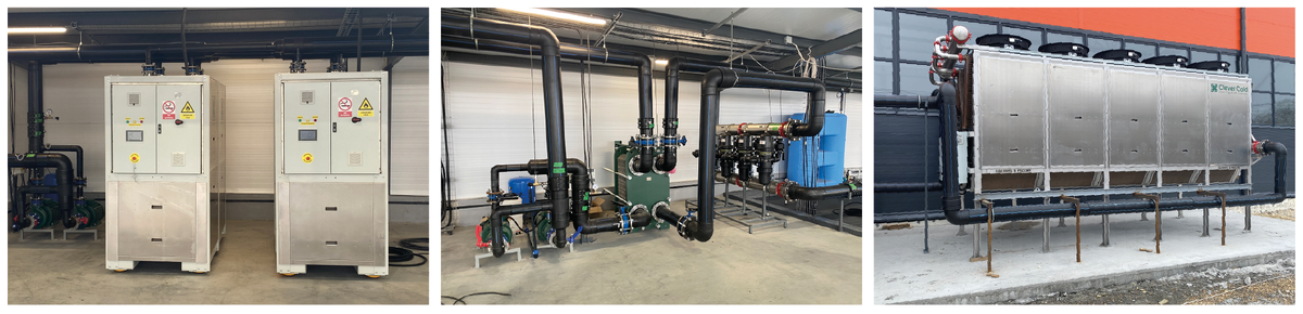 Драйкулер, чиллеры, насосное и фильтрующее оборудование CLEVER COLD.