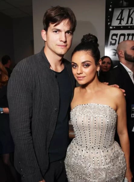    Мила Кунис и Эштон Катчер, фото: Pinterest