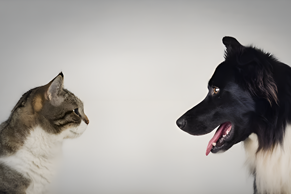 Кошка и собака 