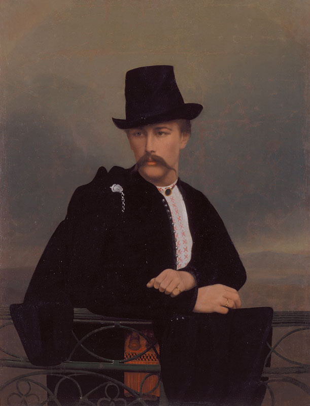 Этот портрет упорно приписывают мужу Марии Василию Васильевичу, но это его отец, тоже Василий Васильевич Тарновский. Портрет датируется 1837 годом