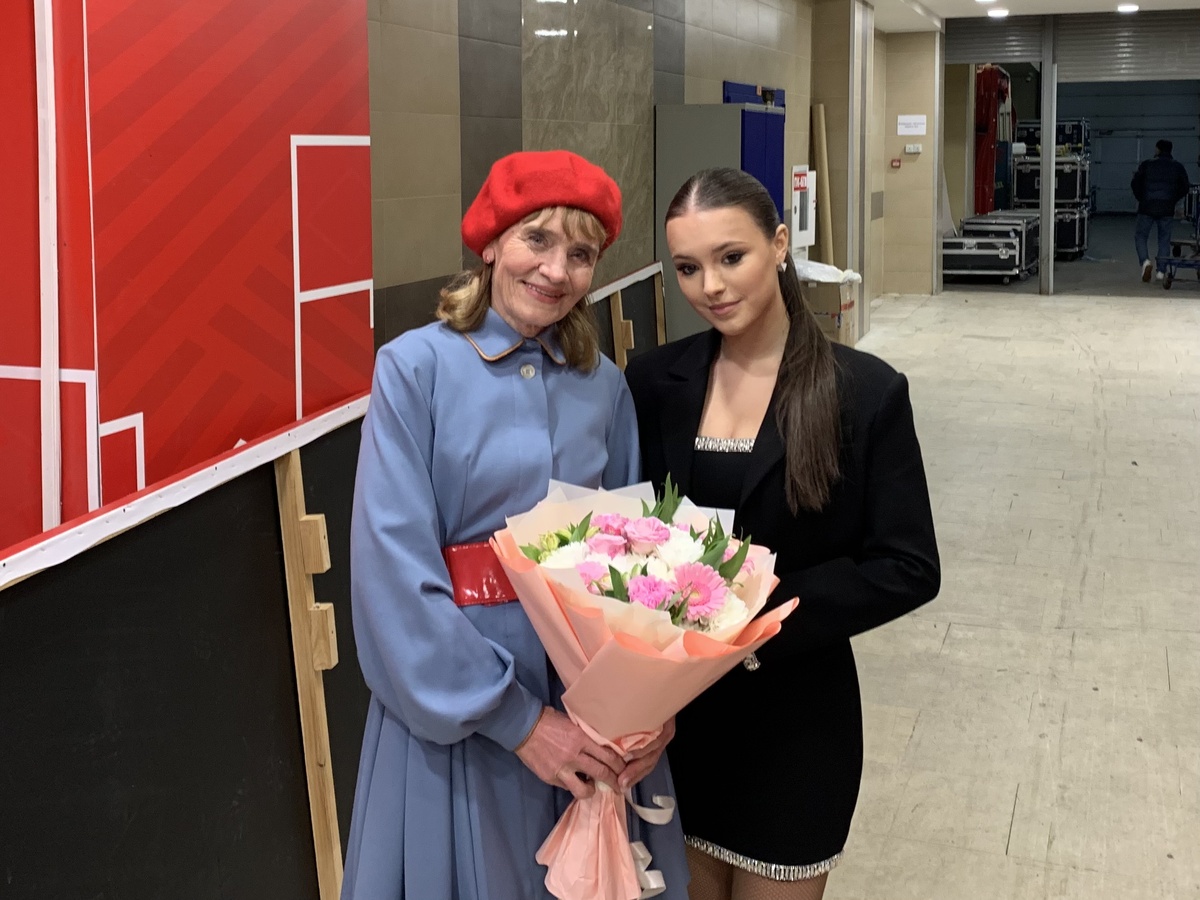    "Аня Щербакова и Наталья Саблина. Фото: «Жизнь»"