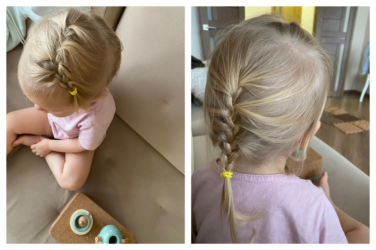 Косы, торты, примерка роли гимнастки (друзья отдали поиграть) - листайте 