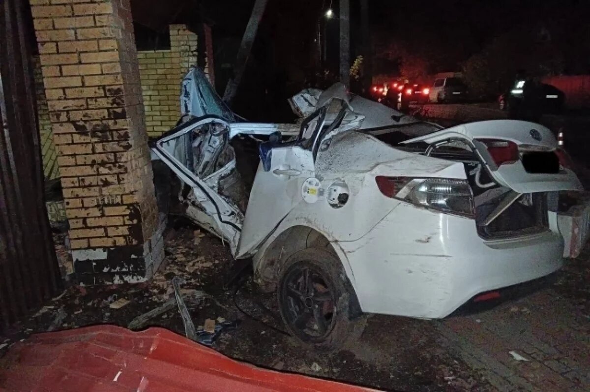    Водитель Kia Rio погиб в ДТП в брянском селе Коржовка-Голубовка