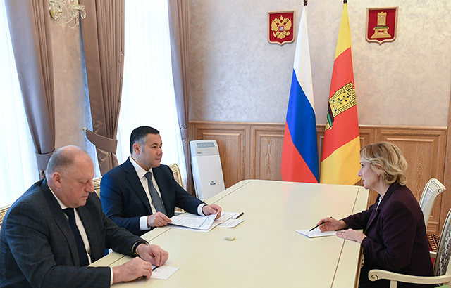 В Тверскую область прибыла делегация российских сенаторов