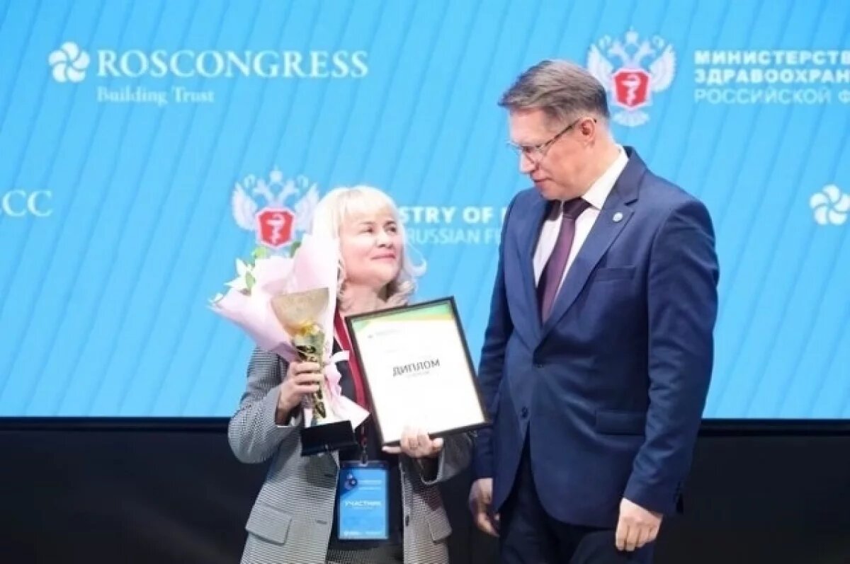    Врач из Красноярска Елена Тарасевич признана лучшим педиатром России