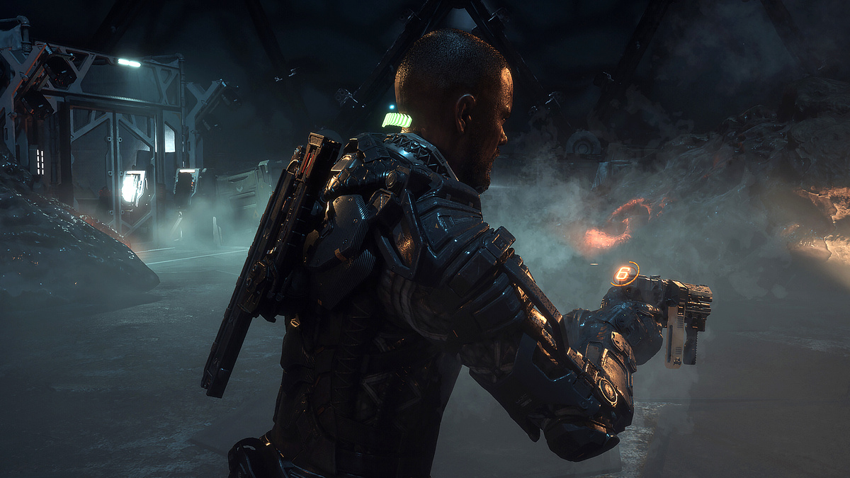 Скриншот из игры "The Callisto Protocol"