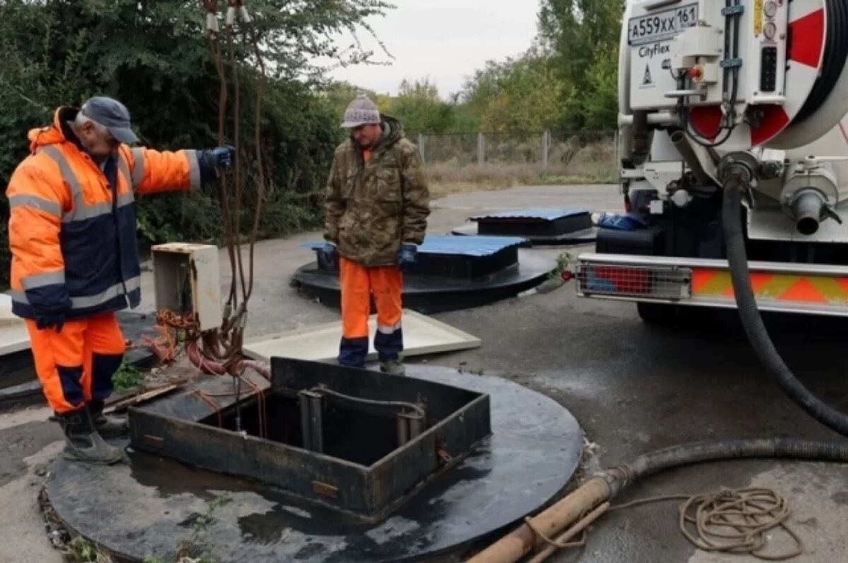    В Ростове назвали основные причины засорения канализации