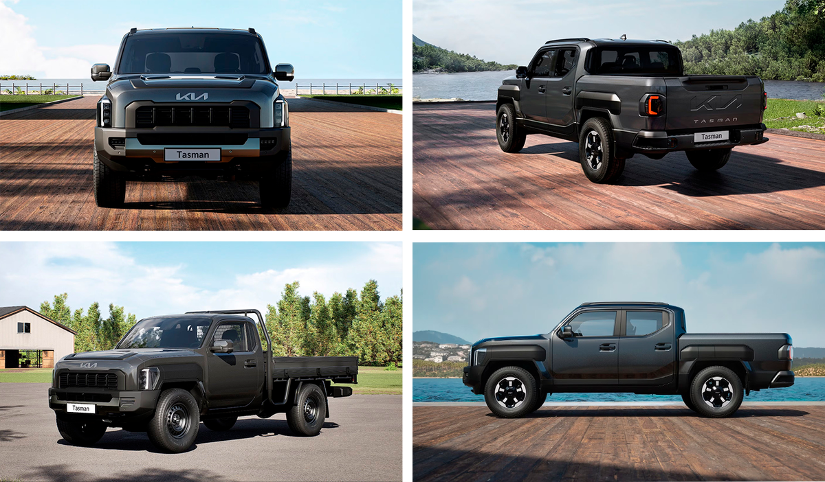 Kia Tasman 2025: дебют корейского внедорожника