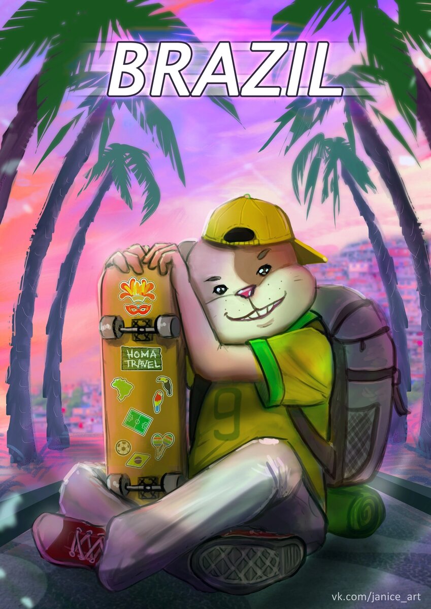 Такие обложки с Хомой делает моя подруга для моего основного блога в ВК