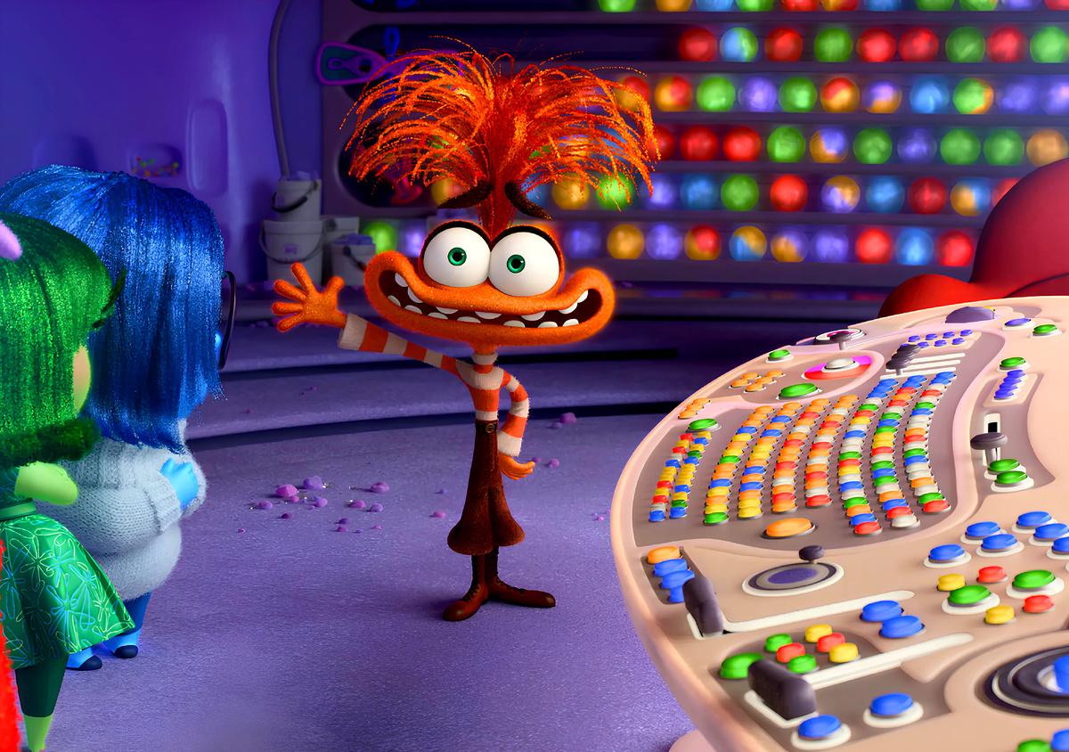 Кадр из мультипликационной серии «Головоломка»