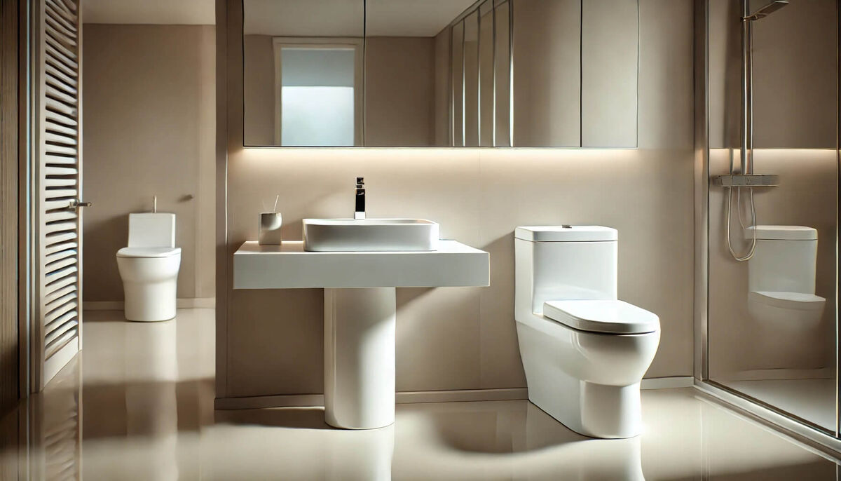    Тому, что сантехника почти всегда окрашена в белый цвет, можно найти как минимум три причины