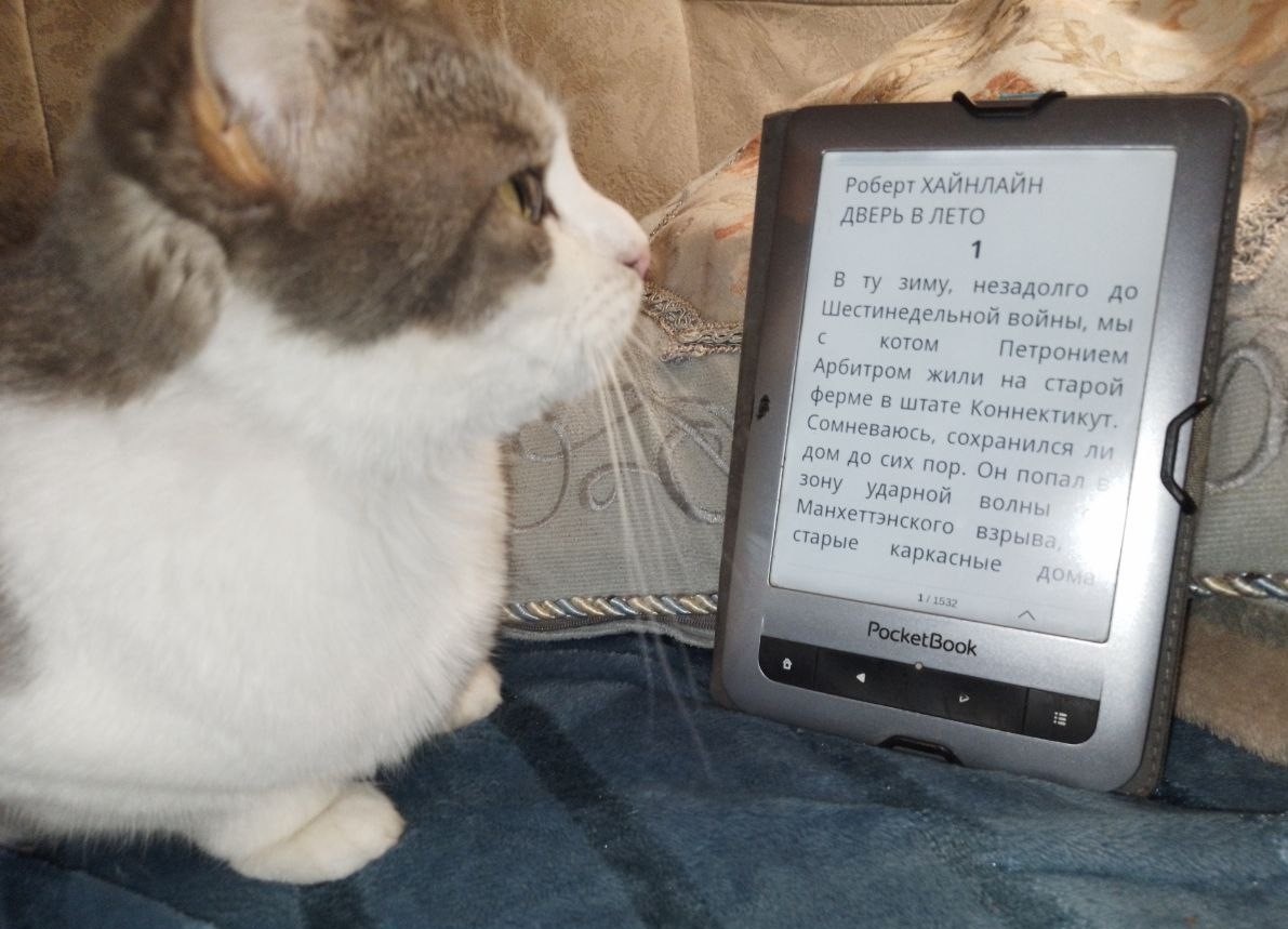 Тиша уже начала искать дверь в лето. Теперь будет искать её месяцев пять- шесть. 