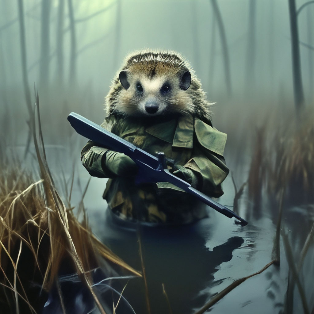 Если Яренкевич и Еж, то только дезертирский, убегающий из части по болотам 