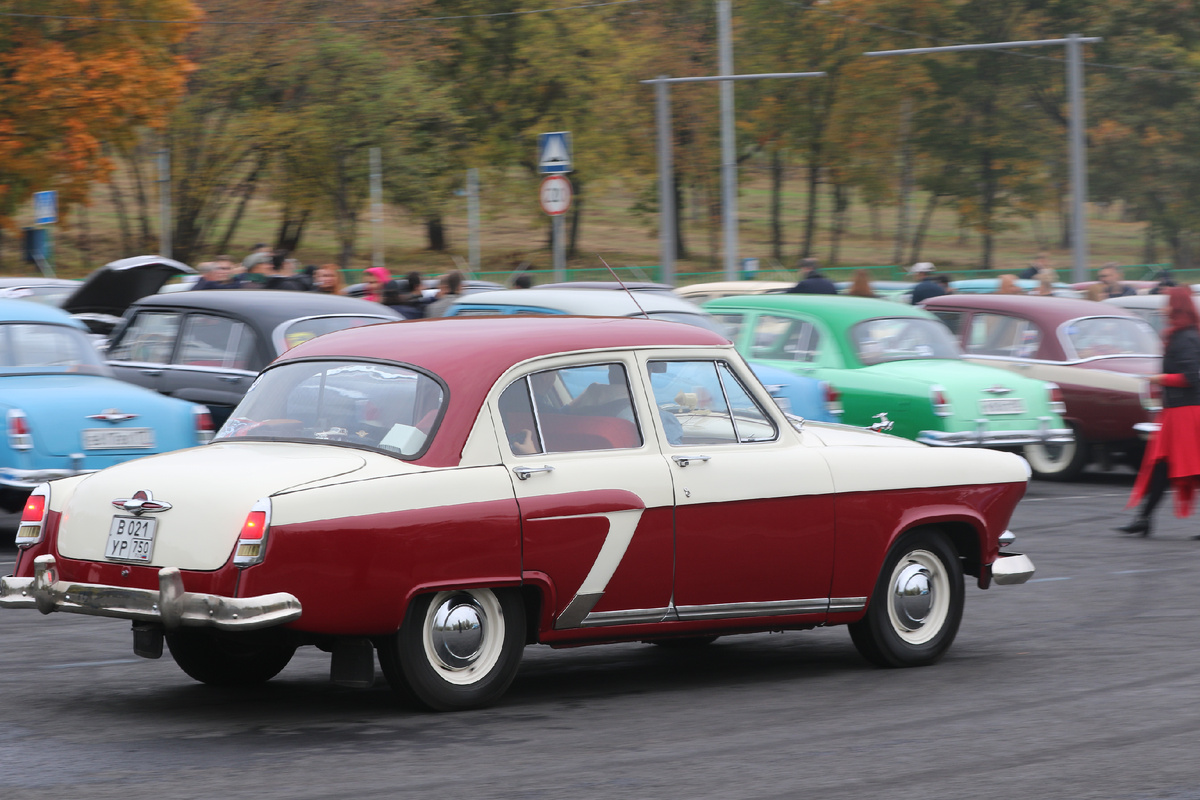 сбор владельцев ГАЗ-21/22 в Крылатском близ Гребного канала
