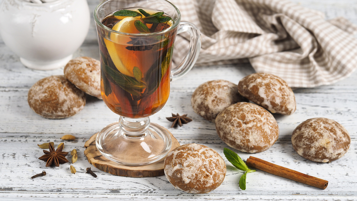 Пряники глазированные к чаю