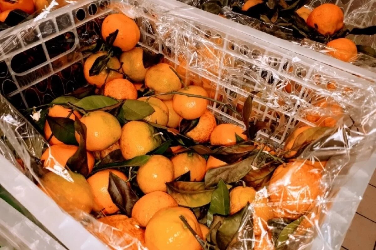    В Тюмени зафиксирован резкий рост цен на мандарины