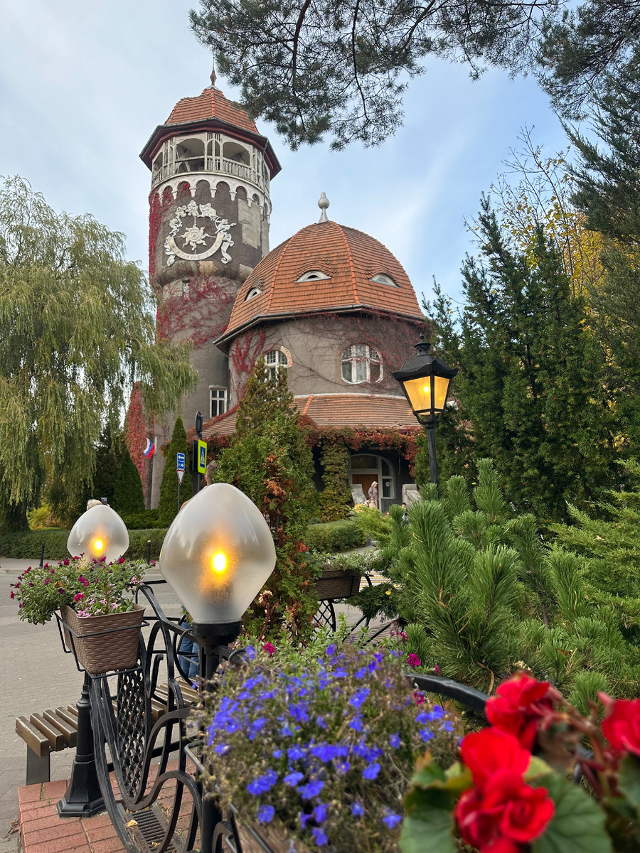 Современный вид водонапорной башни. Фото: Алиса в Петербурге