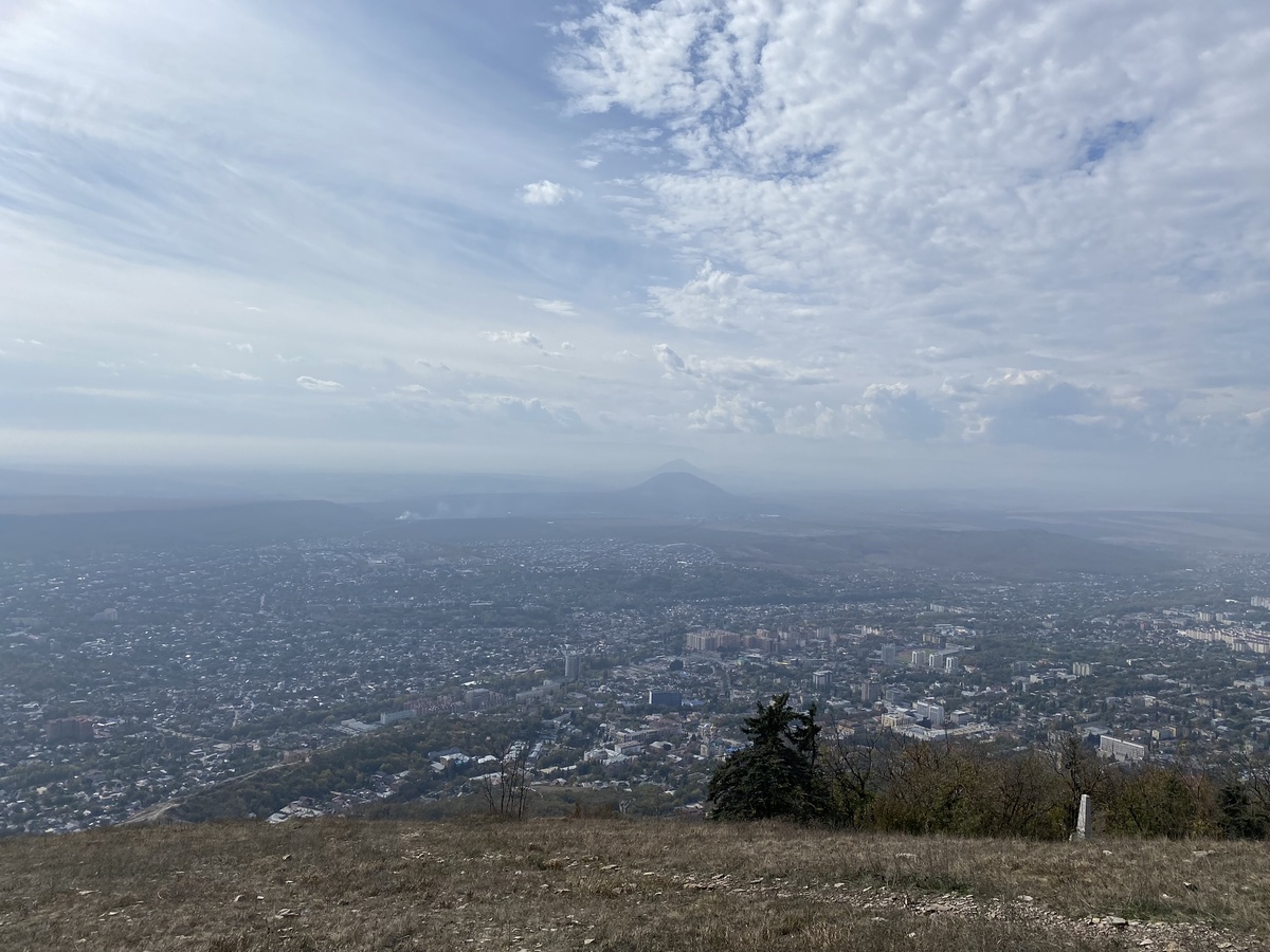 Вид с горы Машук